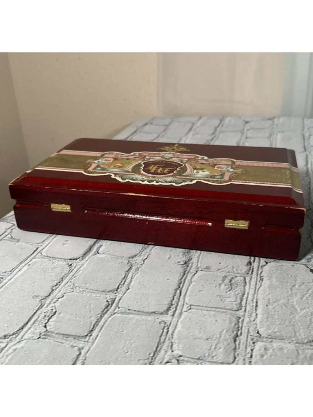 Empty Wood Cigar Box My Father Garcia Cigars No. 2 Belicoso 11